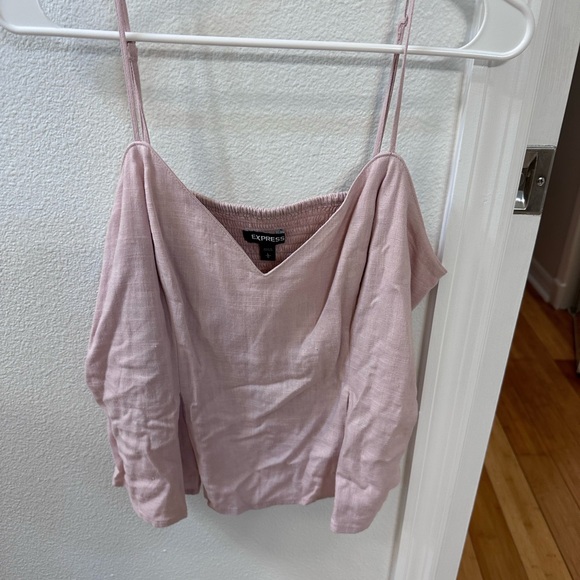 Express Size Large Light Pink Top - Picture 2 of 6